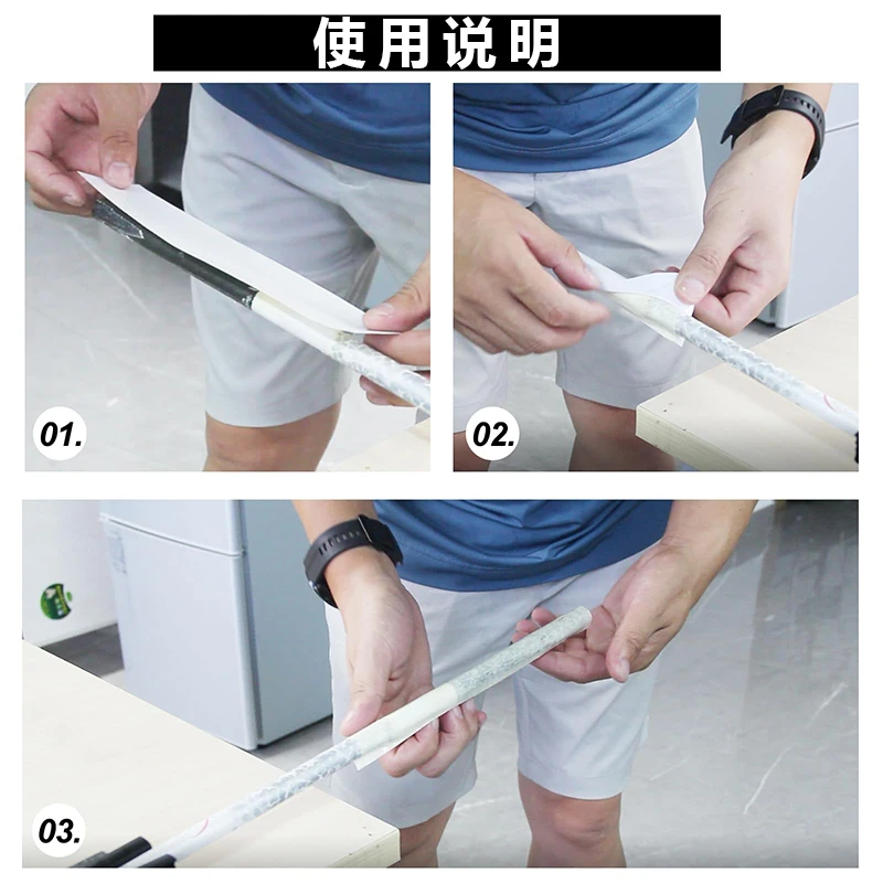 Golf Grip Tape 13PCS Strong Adhesiveness Double Sided Club Tape Strips for Golf Club Golf Grip Wrapping Tapes Golf Rubber Strips 3