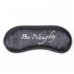Luxurious Cotton & Sponge Eye Mask for Restful Sleep and Playful Cosplay (Gold)