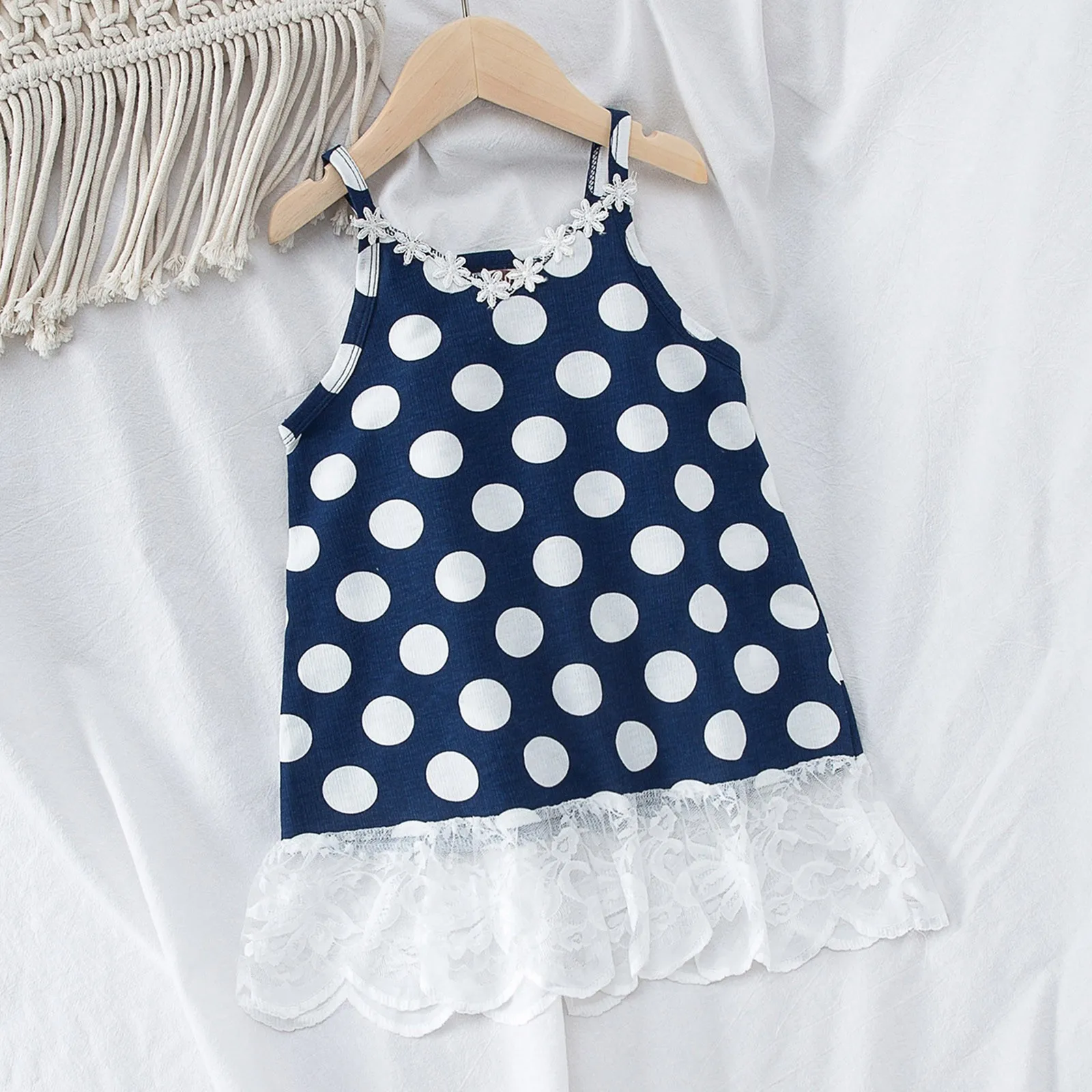 18 Month Dresses For Girls Toddler Kids Girls Summer Strap Lace