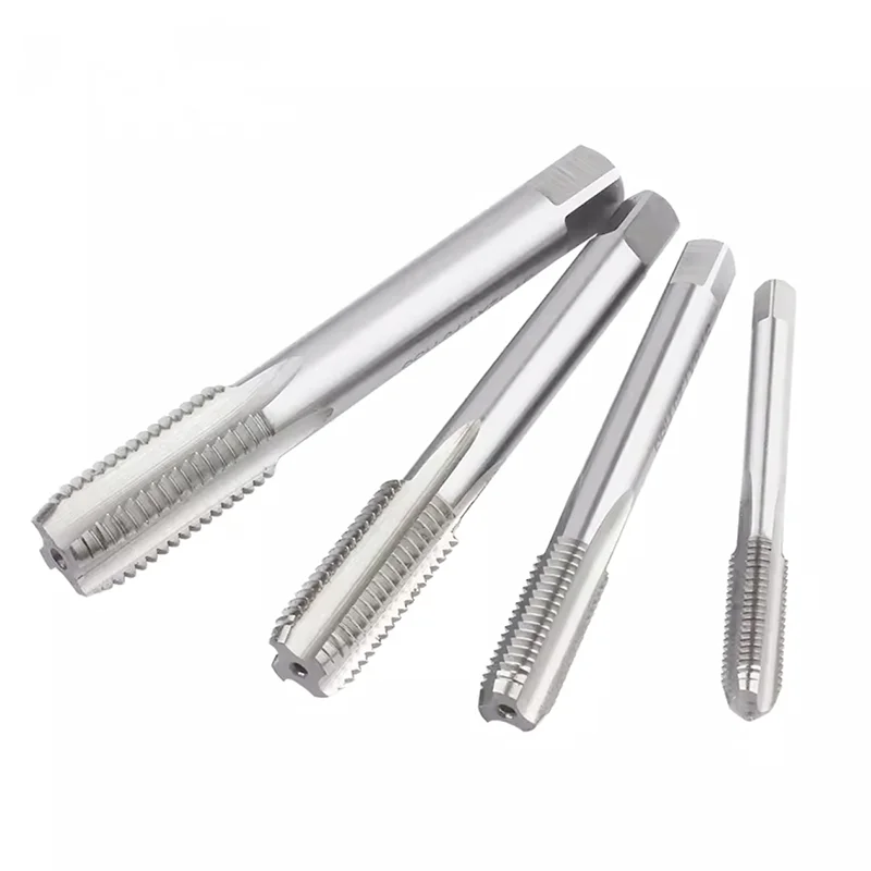 1PCS HSS 미국산 정밀 직선 홈 가공 플루트 탭 UNC UNF UNS 9/64 11/64 15/64 5/16 3/8 7/16 1/2 오른손잡이용 탭