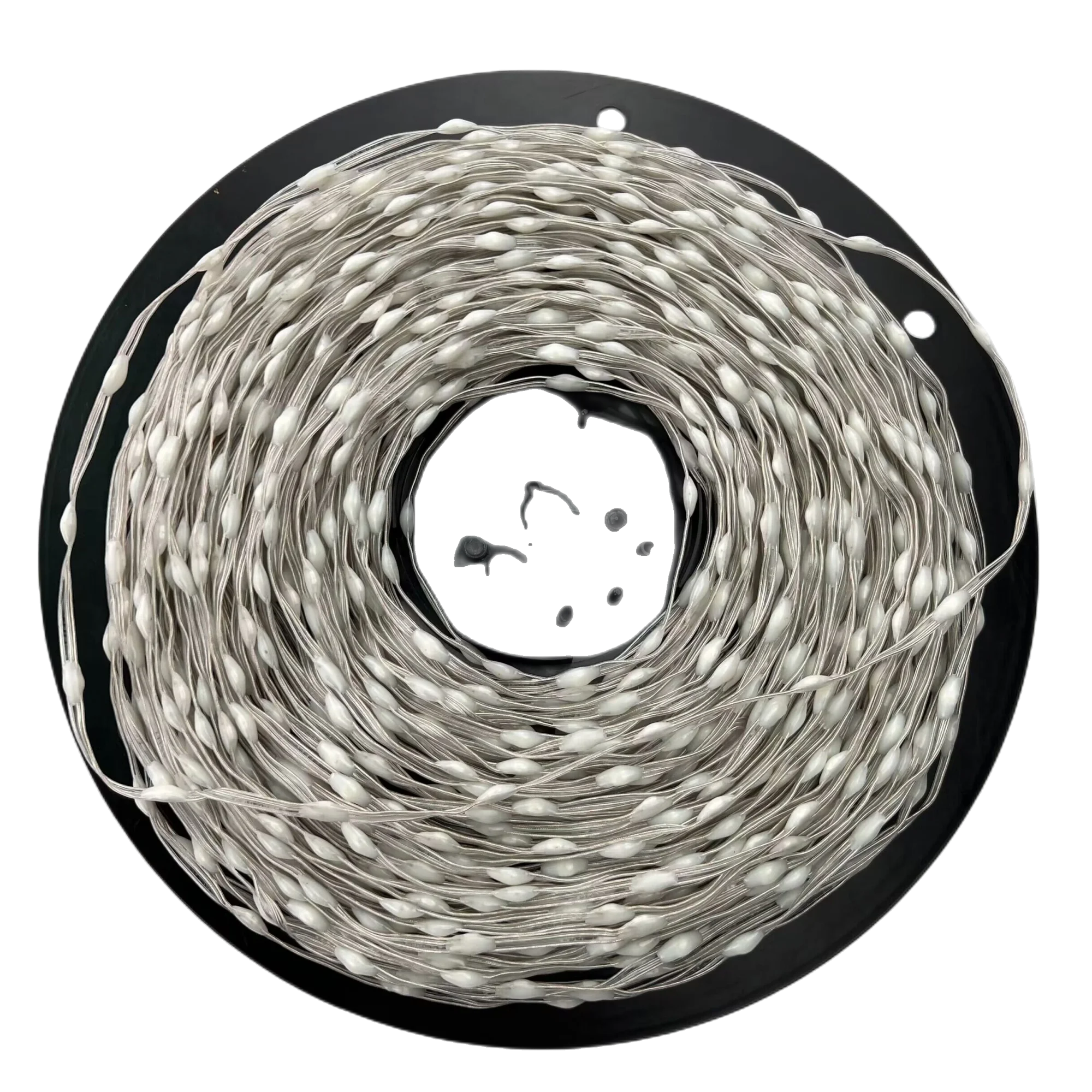 DC36V/DC48V 1008ct SK6812/WS2811 LED Pebble Seed Pixel String Light RGB Addressable Full Color IP67 Clear Wire