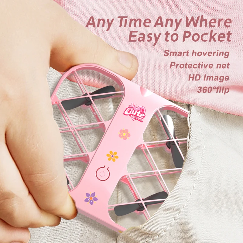 Mini Drone Selfie Pocket JJRC H107 8K 4K WiFi Camera FPV
