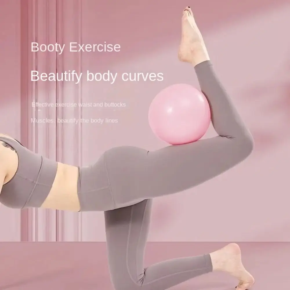 PVC Yoga Ball Mini Exercise Anti Burst Pilates Ball Slip Resistant Indoor Training