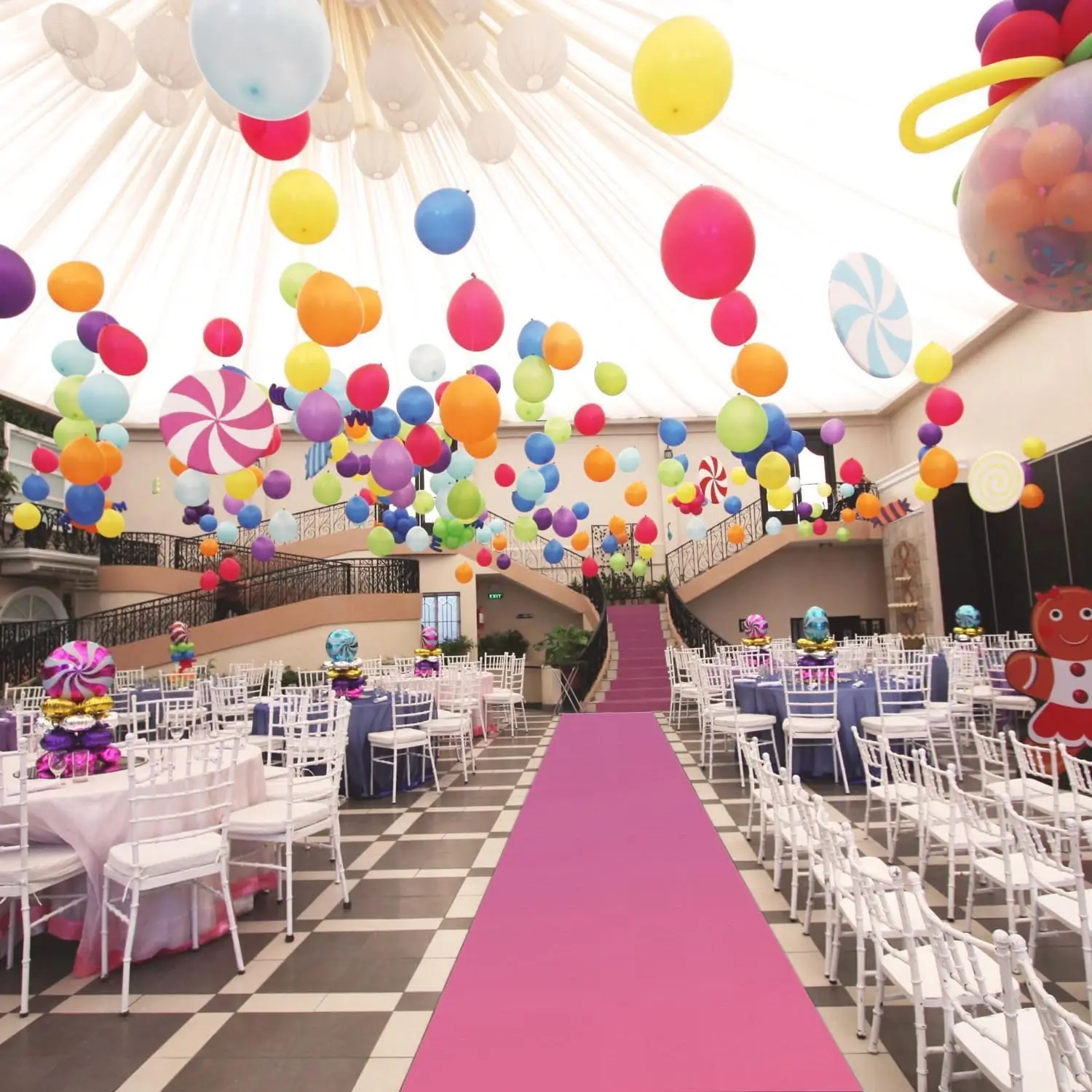 Pink Wedding Carpet, Party Hallway, Proposal Ceremony, Hotel Runway Luxury Carpet, Celebrity Gathering Welcome Carpet