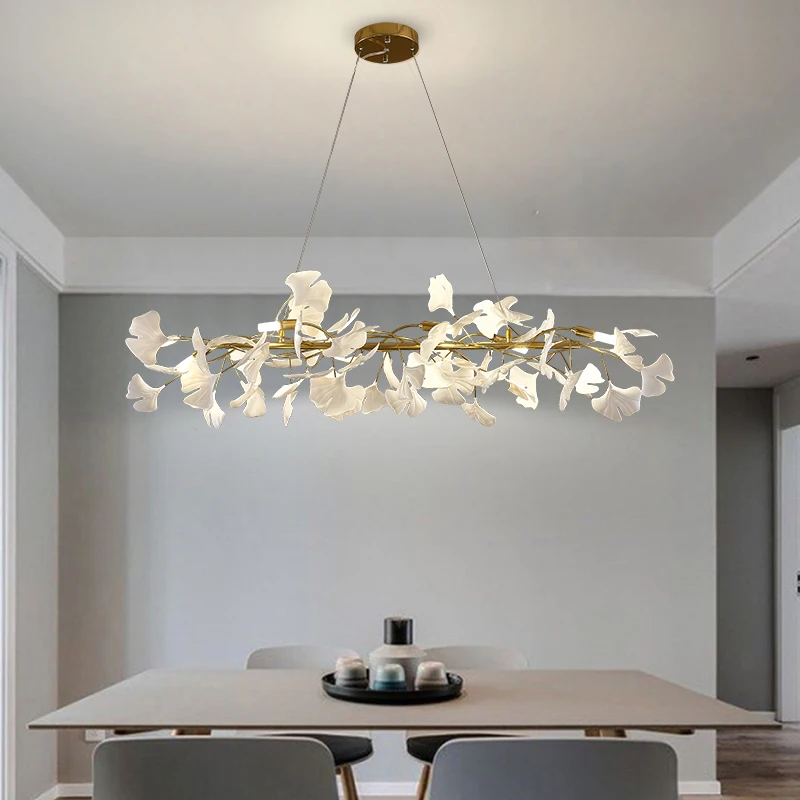 Nordic Ceramic LED Chandelier Living Dining Room Decoration Light For LED Chandelier Pendant Decor Light