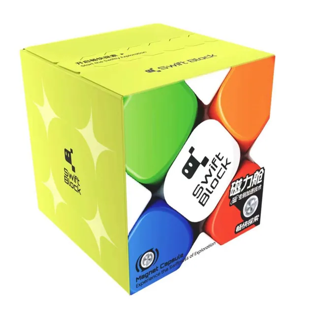 GAN Swift Block 355S Speed Cube Professional Cubo Magico Puzzle Toy For Children Kids Gift Toy GANSwift Block355S GAN Cubes 6