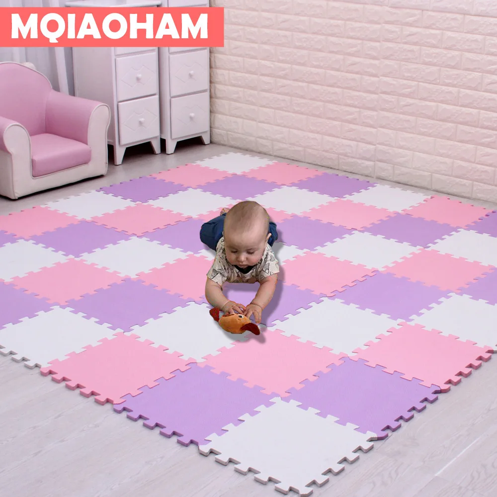 MQIAOHAM 1 piece Baby EVA Foam Play Puzzle Mat Interlocking Exercise Tiles Floor Carpet And Rug for Kids Pad 5