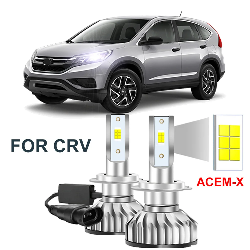

2 шт., Автомобильные светодиодные лампы для фар Honda CRV CR-V 2015 2016