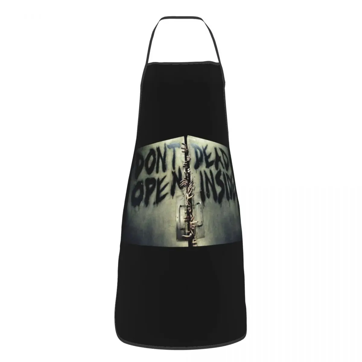 

Unisex The Walking Dead Kitchen Chef Cooking Baking Apron Women Men Horror Zombie TV Series Tablier Cuisine for Gardening