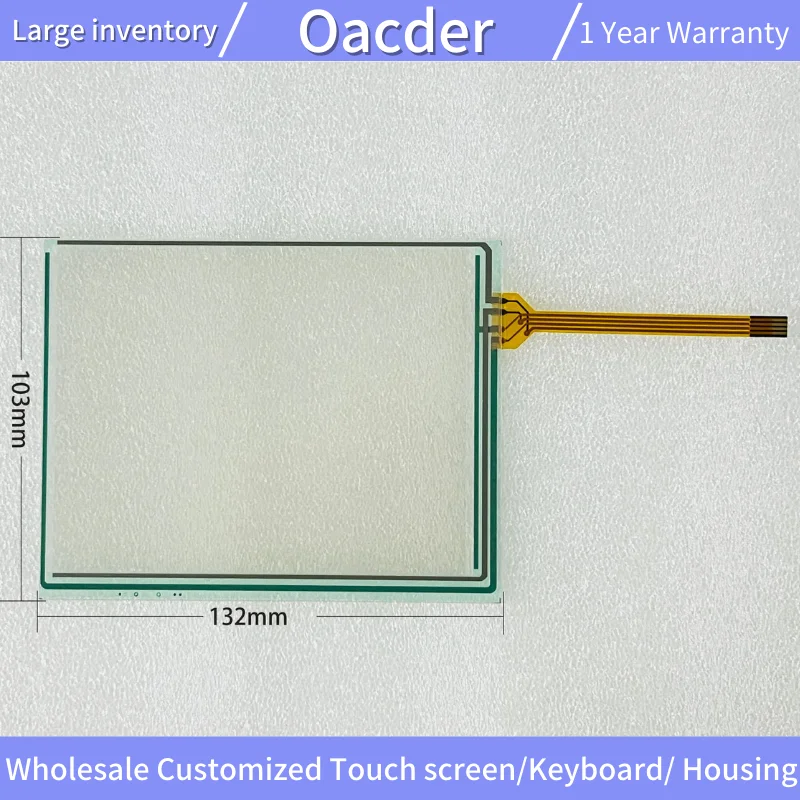 Touch Screen Panel Glass Digitizer For GT1450-QLBDE GT2505-VTBD Touch Screen Touchpad Glass