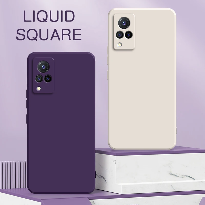 Premium Liquid Silicone Shockproof Phone Case with 360° Camera Protection