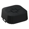 Silicone Air Fryer Baking Tray 5.5-6.2L Heightened Reusable Air Fryer Basket Square for Philips-NA230 Ninja 180COSORI 5