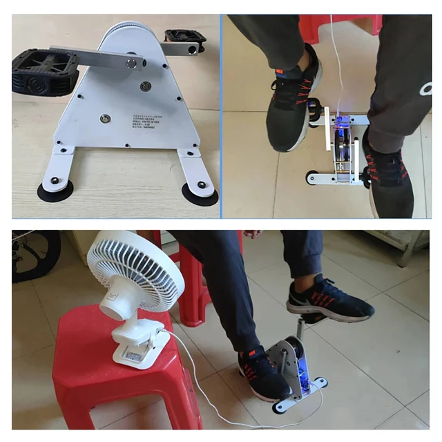 foot pedal generator