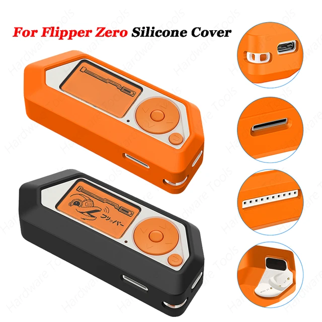 For Flipper Zero Silicone Case Anti-slip Game Console Protective Cover  Shockproof For Flipper Zero Accessories Protection Case - AliExpress