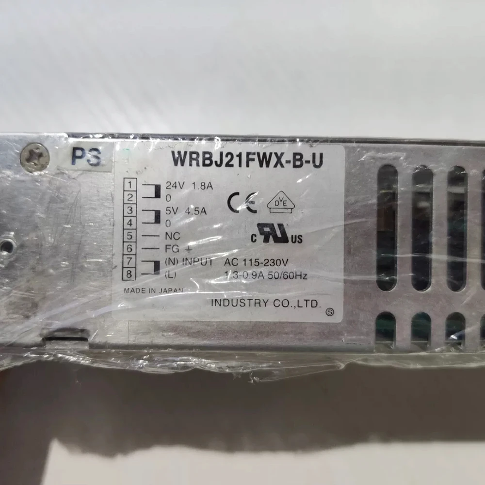 전원용 1Pcs WRBJ21FWX-B-U 65W 24V 5V 스위치 전원 공급 장치