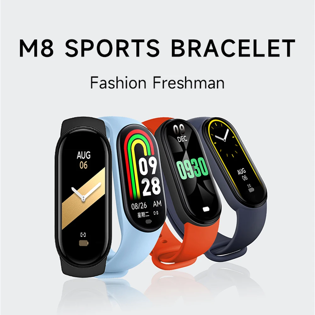 Smart Watch Smart Bracelet M8 Blood Pressure Heart Rates Fitness Tracker Band Health Wristband Sport Pedometer