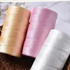 2.5mm Summer Light Ice Silk Cotton Thread 250g/Roll Crochet Yarn for DIY Hats Bags Crafts Flat Ribbon Hollow Crocheting Thread 4
