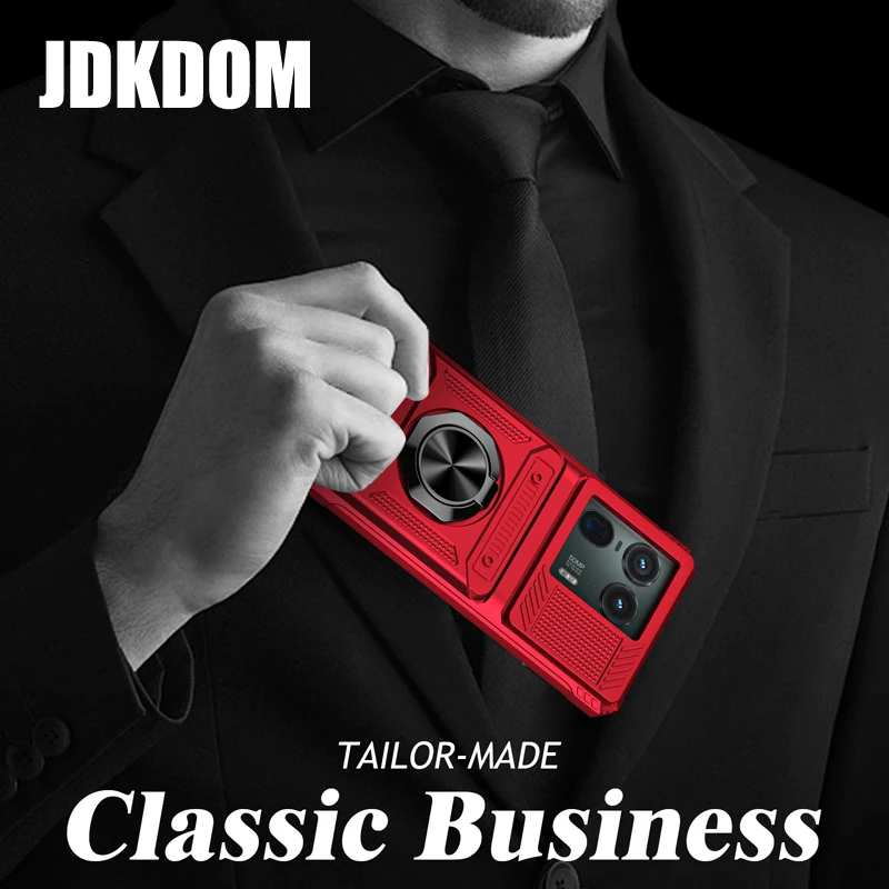 JDKDOM Magnetic Card Holder Case with Slot