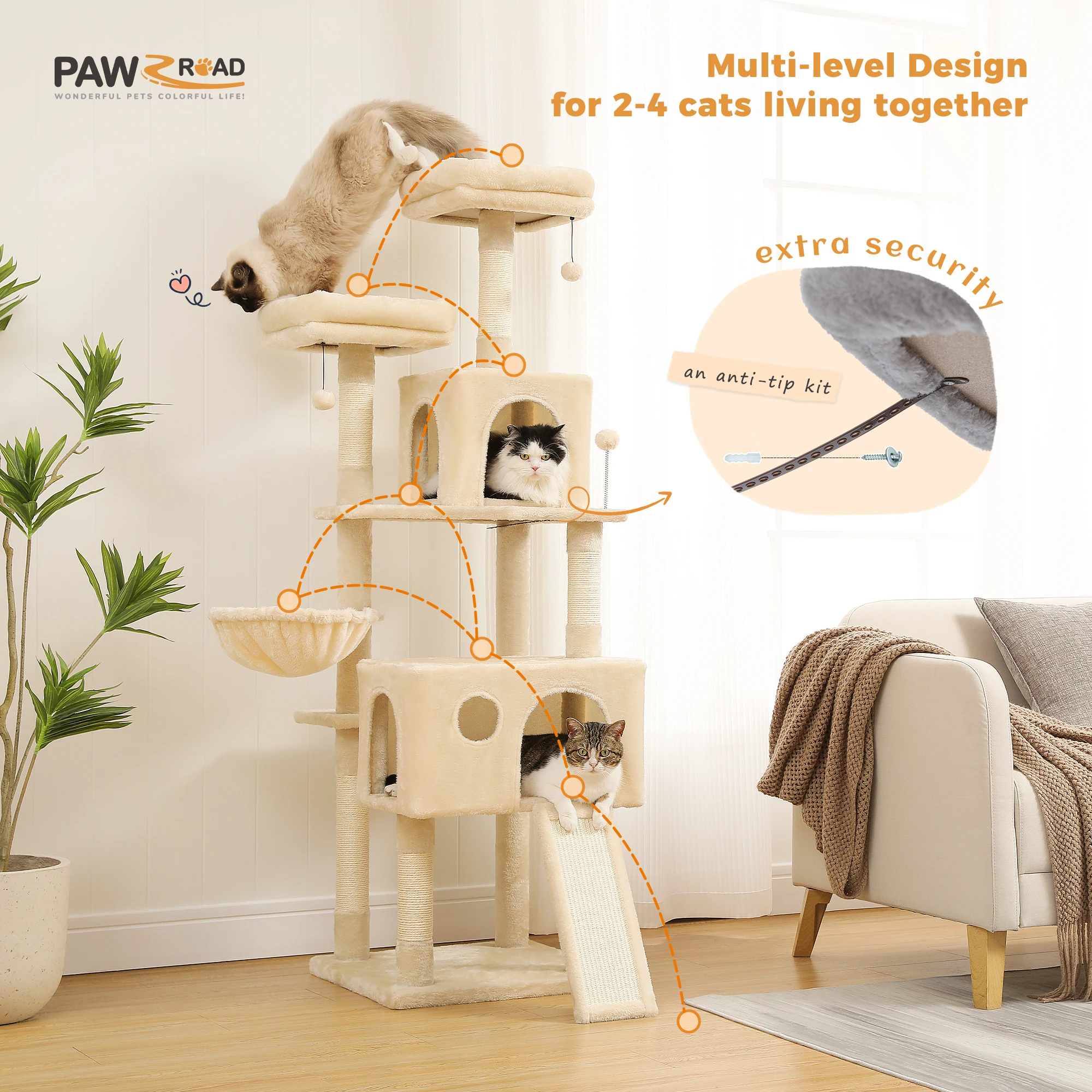 torre árvore para brinquedo para gato com casa para animais de ideal para condomínio entrega doméstica