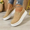Shoes for Women Spring Leisure Sneakers New Women's Lazy Footwear Lightweight Thick Sole Platform Women Shoes Size 36-43