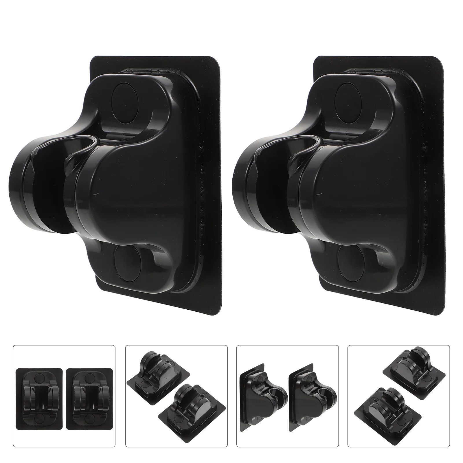 

2 Pcs Bathroom Shower Hanger Accessory Adjustable Holder Accessories Tub Sprinkler Bracket Abs Base Nozzle
