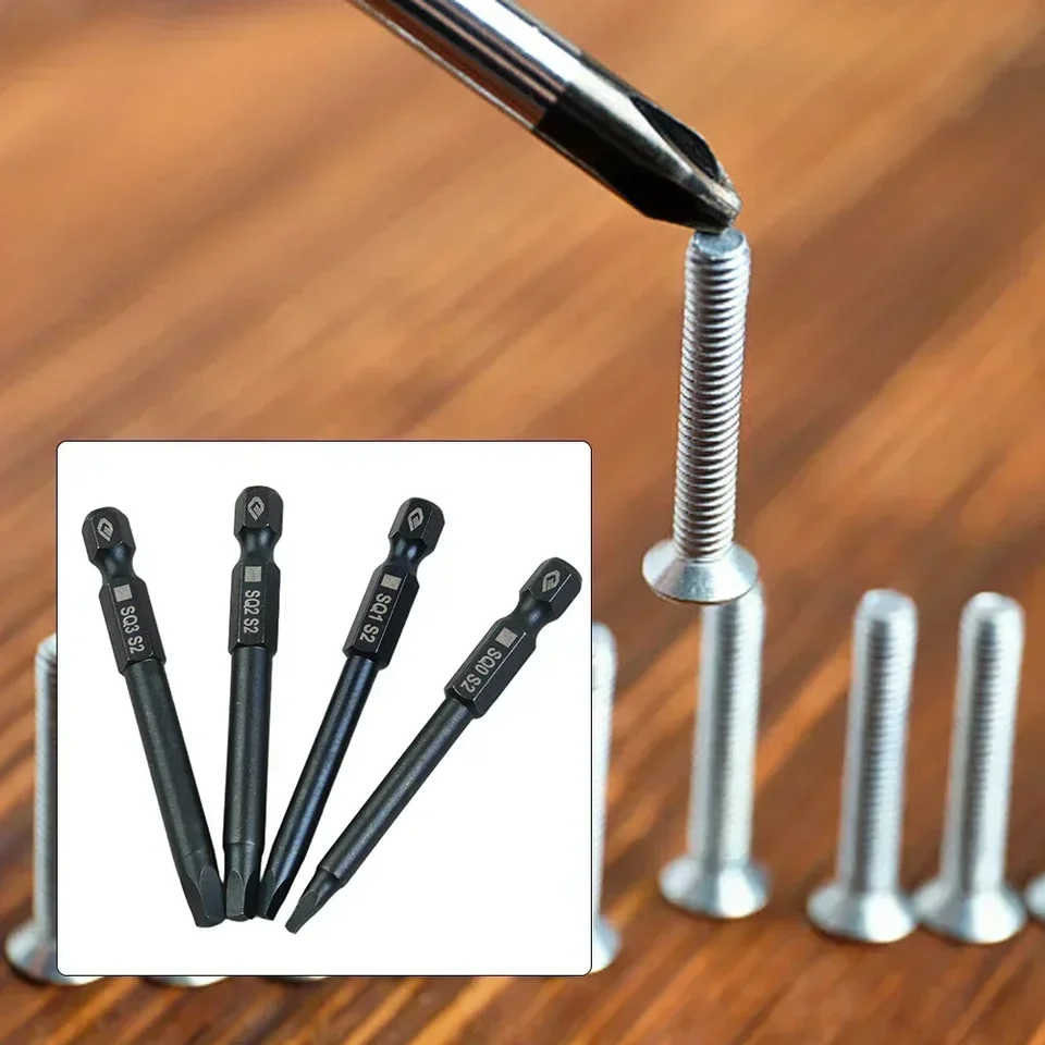 5 stuks / set magnetische driehoek hoofd schroevendraaier bits S2 staal 1/4 inbus schacht 50mm | NL 5 stuks / set magnetische driehoek hoofd schroevendraaier bits S2 staal 1/4 inbus schacht 50mm | NL