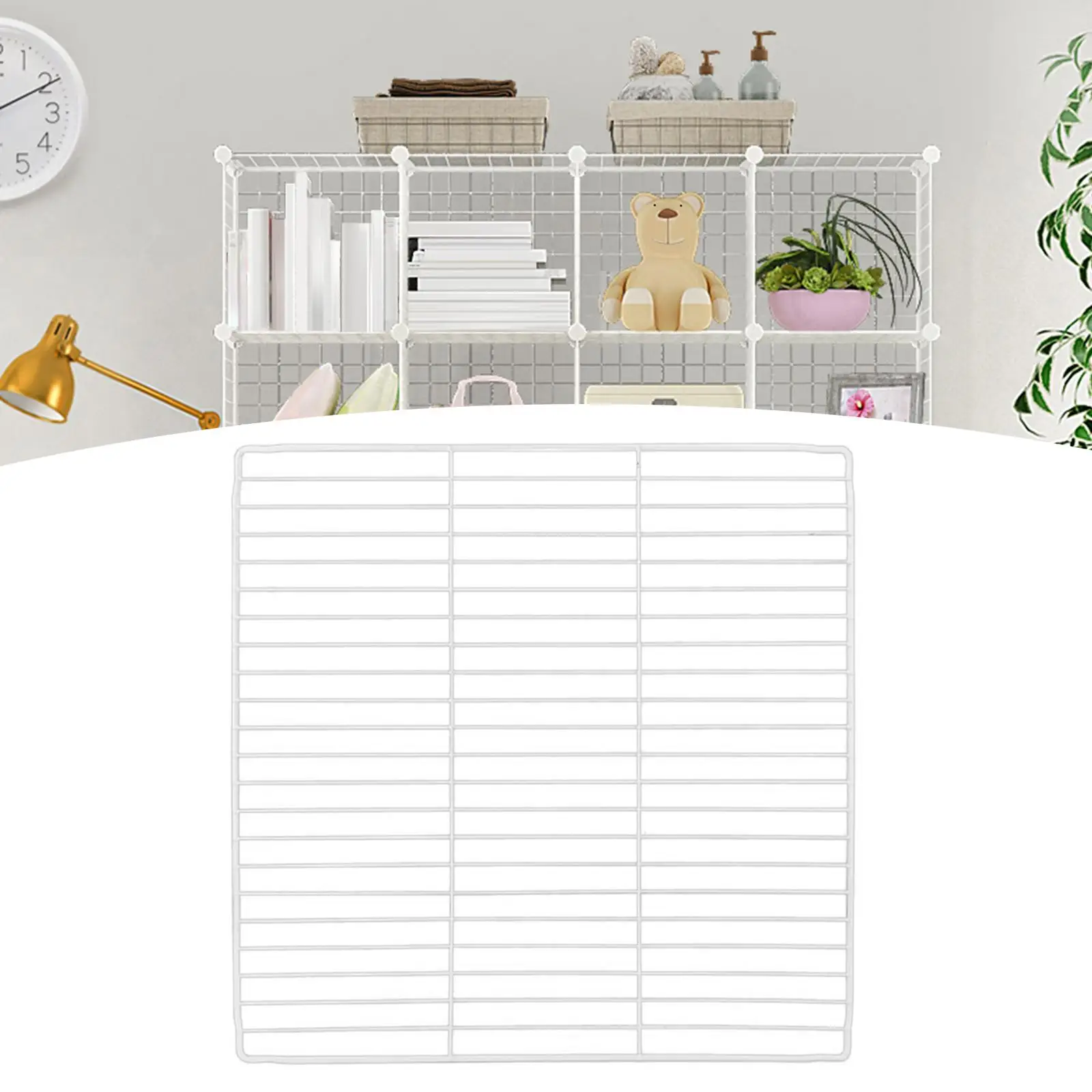White Dense Grid