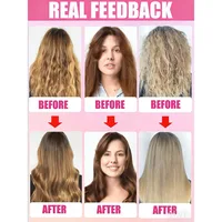 Traitement réparateur capillaire moléculaire original, répare en profondeur les cheveux secs, abîmés et crépus, soin capillaire hydratant rapide en 4 minutes 4