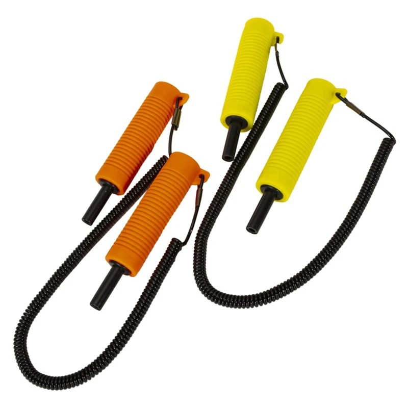 Ice Pick Non-Skid Icebreaker Emergency Sturdy Lightweight Protective Gear Portable Winter Protection Fishing Reusable Yellow