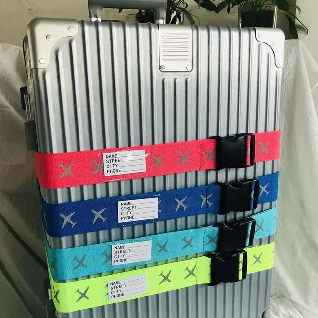  Correia de Mala Ajustável com Trava de Senha