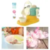 Home Ice Cream Maker Treat Maker Portable Edible Ice Shaver Toy Set Ice Cream 3