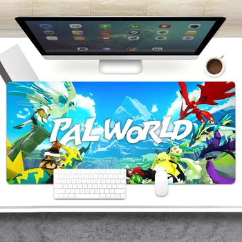Game Palworld Mousepad Keyboard Pads Large Laptop Play Mats Speed Anti slip Desk Mat 600X300X2mm