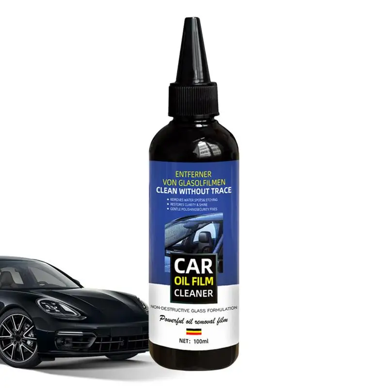 

Car Glass Oil Film Cleaner Glass Oil Film Remover For Car Windshield Coating Agent Car Glass Polishing Car Detailing
