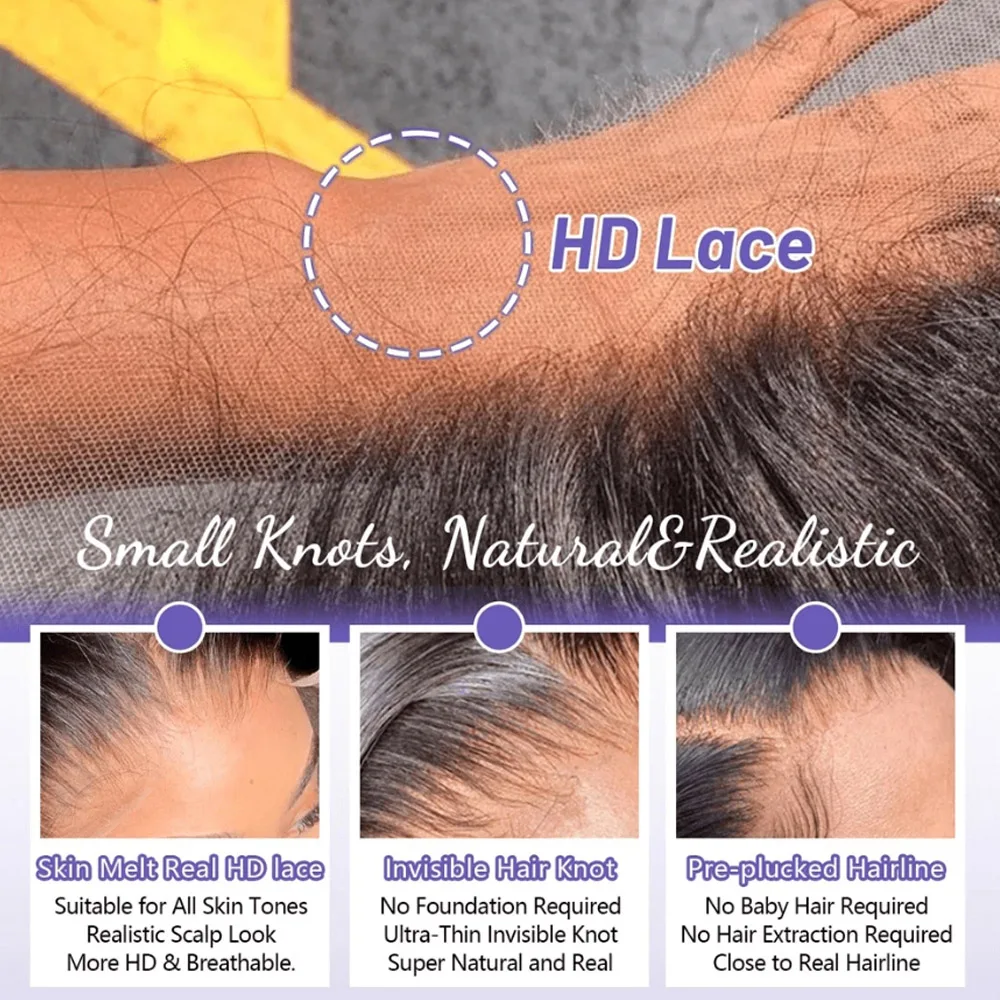 Wear And Go Glueless Wigs Human Hair Pre Plucked Pre Cut 5x5 Lace Closure Wigs Body Wave Lace Front Wigs Human Hair for Women