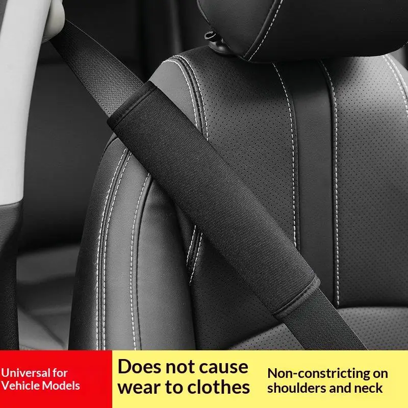 Cuscinetti per cinture di sicurezza per auto, 1/2 pezzi, coperture morbide per il supporto delle spalle durante i viaggi su strada - Image 2