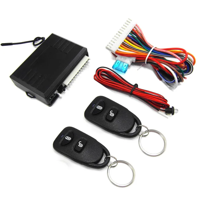 Kit Chiusura Centralizzata Senza Chiave Per Auto - Telecomando Remoto, Universale, Facile Installazione