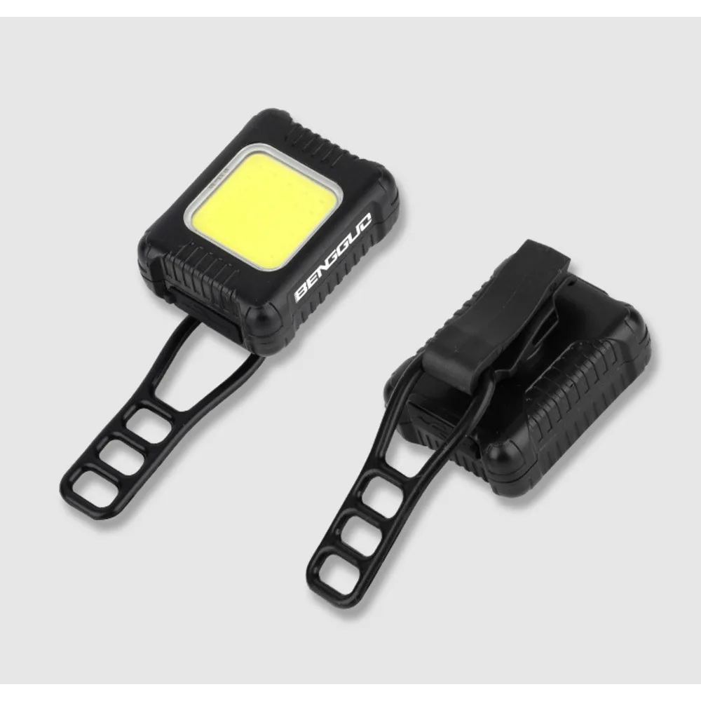 Bicycle Headlights Mini USB Charging Outdoor Night Strong Light Flashlight Bounce Fruit Riding Warning Taillights_voghion.com