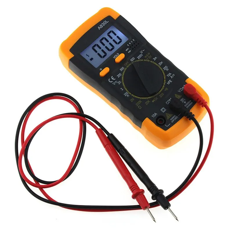A830L Multimeter Handheld High Precision Multifunction Portable Digital Multimeter Ammeter Voltmeter Measuring Table Combination digital multimeter multimeter tester analog multimeter