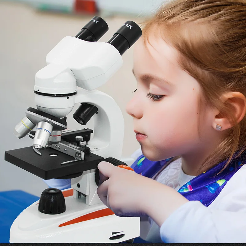 Microscope optique à fort grossissement 10000X, biologie professionnelle,  photographie HD, recherche universitaire du collège, microbe de sperme -  AliExpress