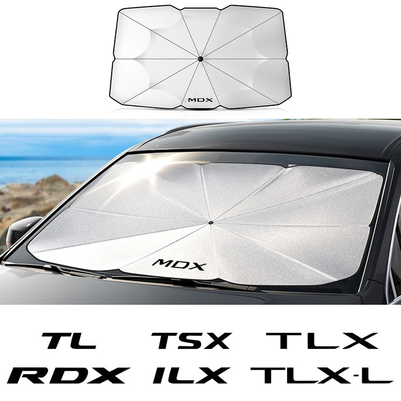 

Car Windshield Sunshade Umbrella For Acura CDX ILX MDX NSX RDX RL RLX TL TLX TLX-L TSX ZDX car front sunshade insulation cloth