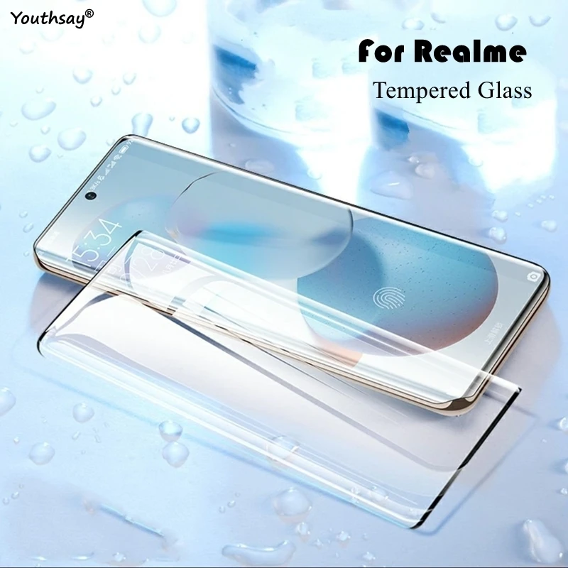 6-in-1 Full Cover Tempered Glass and Lens Screen Protector Film