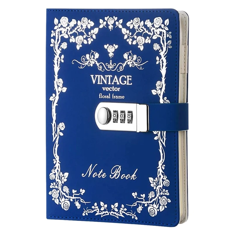 

Digital Password Notebook Leather Binder Diary Diary Printing Bronzing