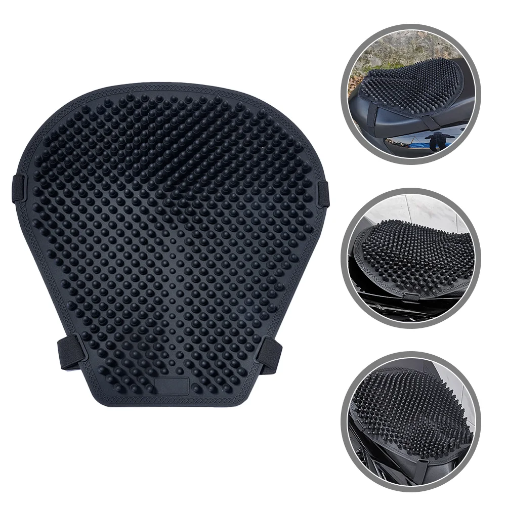 

Motorcycle Seat Cushion Breathable Motorcycle Seat Pad Silicone Motorbike Seat Cushion