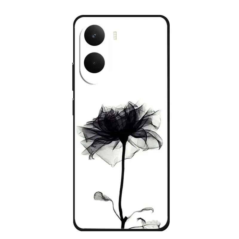 Shockproof Black Silicone Soft Phone Case