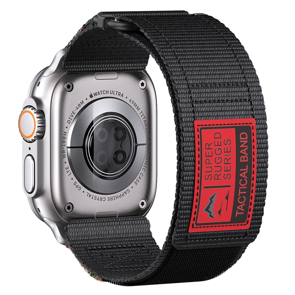 Nylon Velcro Watch Strap Band - Adjustable Sport Bracelet