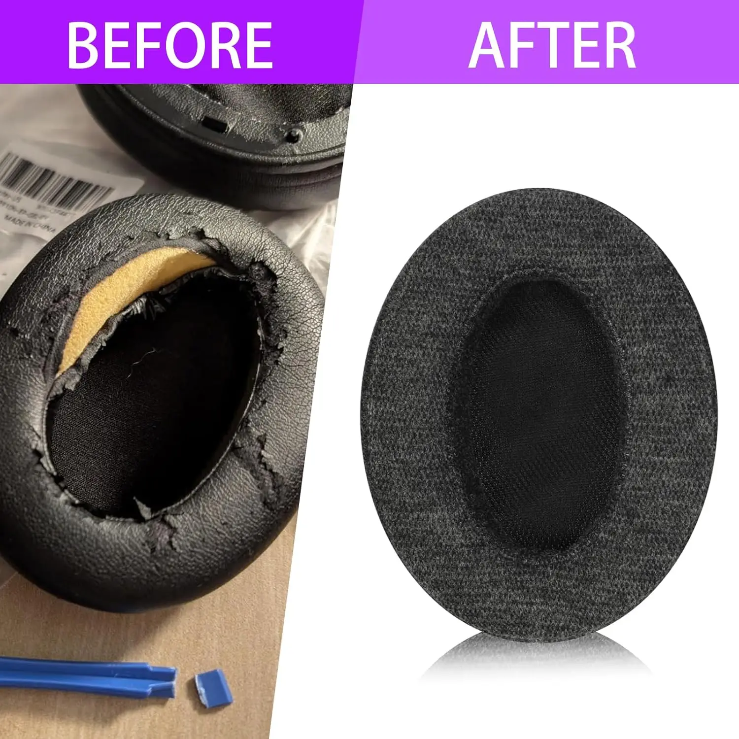 Replacement Ear pads for Sony WH-XB910N Headphones Skin-Friendly Cotton Memory Foam Ear Cushions High Quality Earpads headset