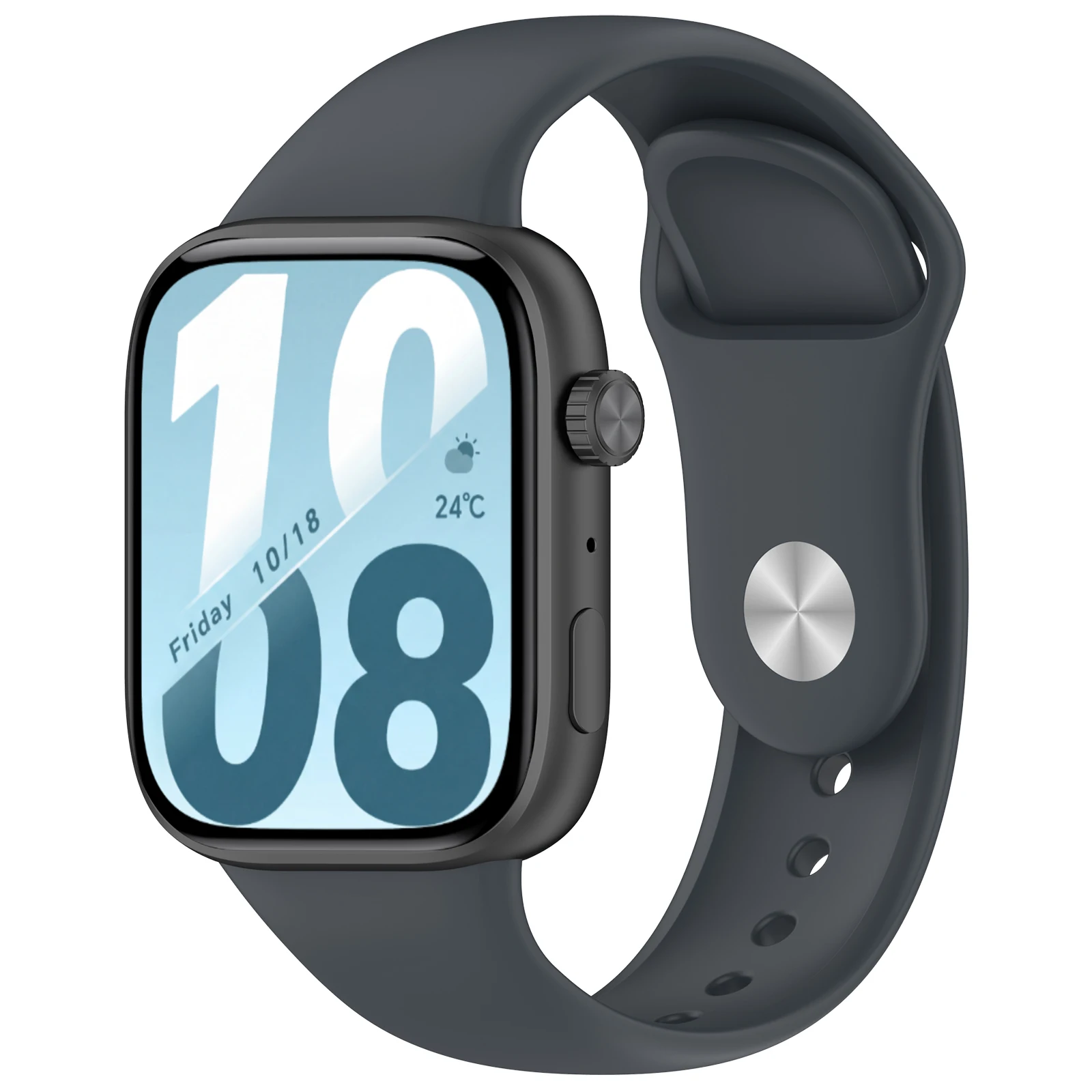 Silikon-Uhrenarmband für Honor Watch X5i, Smartwatch-Armband, Schnellverschluss für HonorX5i, Zubehör-Ersatz – Detail 4