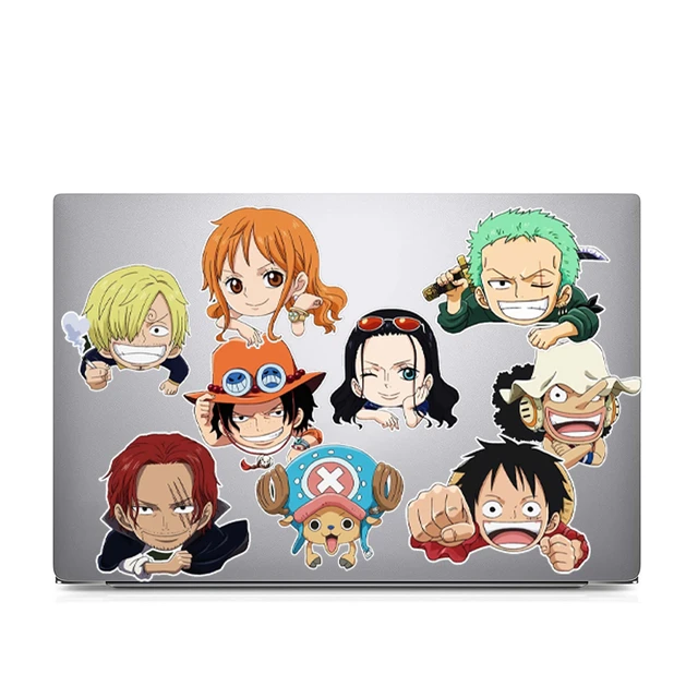 Cute Stickers One Piece Car Sticker Luffy Zorro Nami Anime Stickers  Waterproof Laptop Window Trunk Sticker - AliExpress