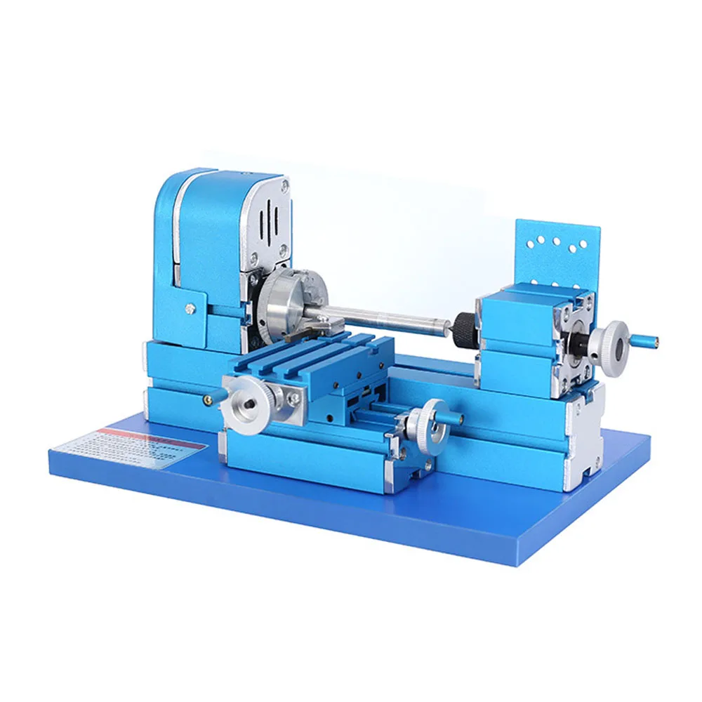 DIYMiniMetalWoodTurningLatheMachineModelToolWoodworkingPower