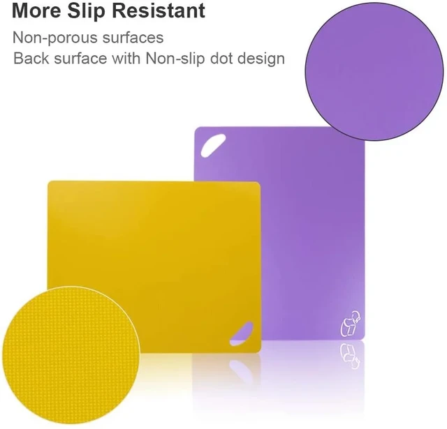 Purple Durable Plastic Cutting Board